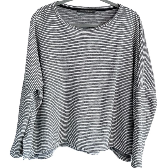 EUC Elemente Clemente Quiet Luxury Striped Tapered
Dolman Top size Small - Picture 1 of 9